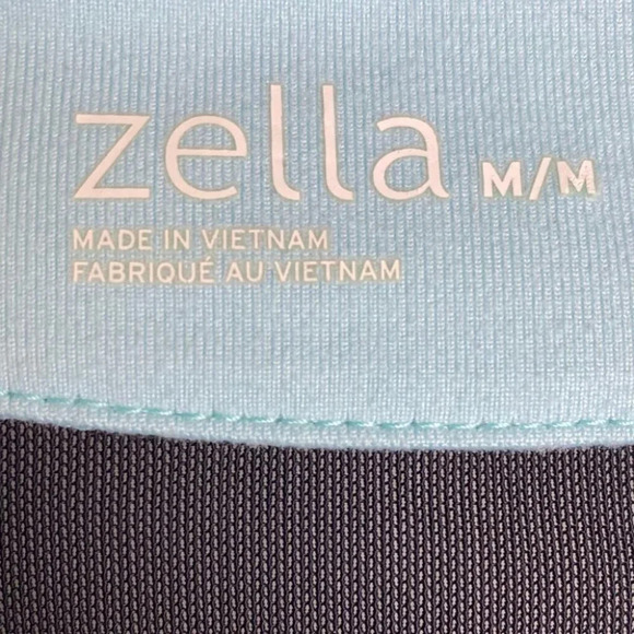 Zella  Mesh Long Sleeve Zip Up Running Sweater - Picture 9 of 9